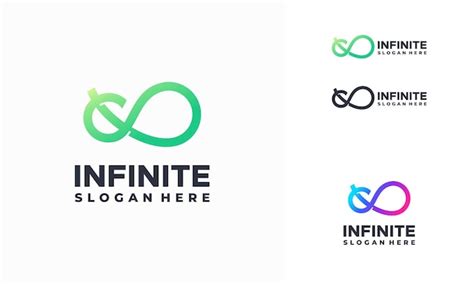 Diseños Modernos De Logotipo Infinito Vector Plantilla De Icono De