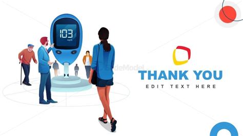 Diabetes Thank You Slide Template For PowerPoint SlideModel