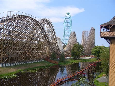 6 Fastest Wooden Roller Coasters In The World American Pole And Timber