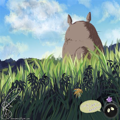 Hbd Studio Ghibili My Neighbor Totoro By Risoru On Deviantart