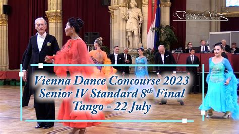 Vienna Dance Concourse 2023 Senior IV Standard Tango WDSF 8th Final