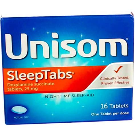 Unisom SleepTabs Nighttime Sleep Aid Tablets 16 Ct 1 Ralphs