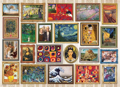 Masterpieces Pieces Eurographics Puzzle Warehouse