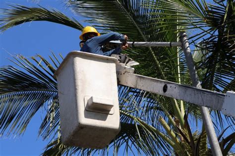 Repara Servicios P Blicos M S De Luminarias En La Isla De La Piedra