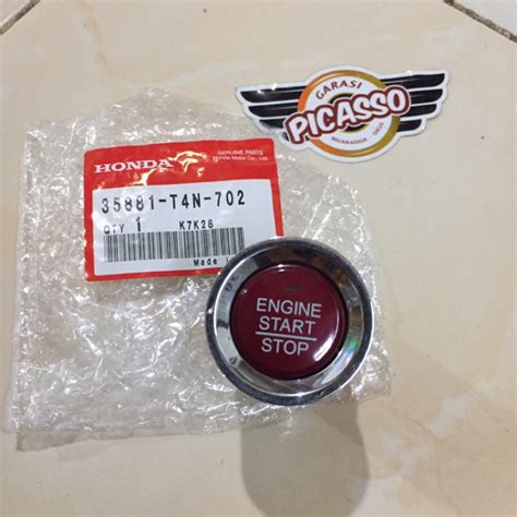 Jual Saklar Tombol Engine Start Stop Honda Jazz RS Original Shopee