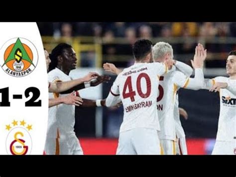 Alanyaspor Vs Galatasaray Canli Ziraat T Rkiye Kupas Youtube