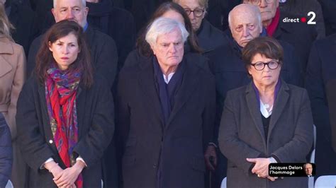 PHOTOS Hommage à Jacques Delors sa fille Martine Aubry soutenue par