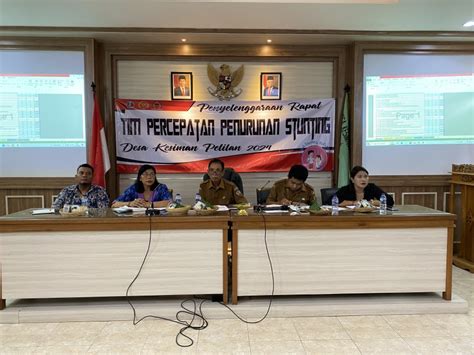 Rapat Tim Percepatan Penurunan Stunting Desa Kesiman Petilan