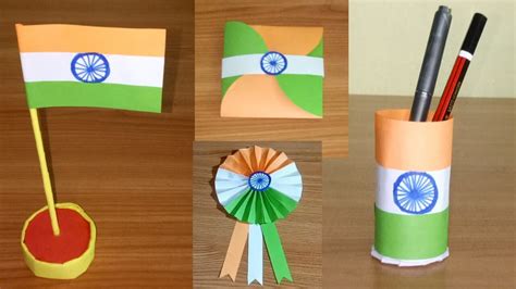 DIY 4 Easy Republic Day Craft Republic Day Craft Ideas Easy