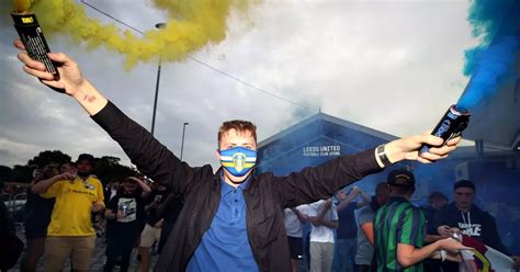 'We're back!' - Watch how Leeds United fans are celebrating Premier ...