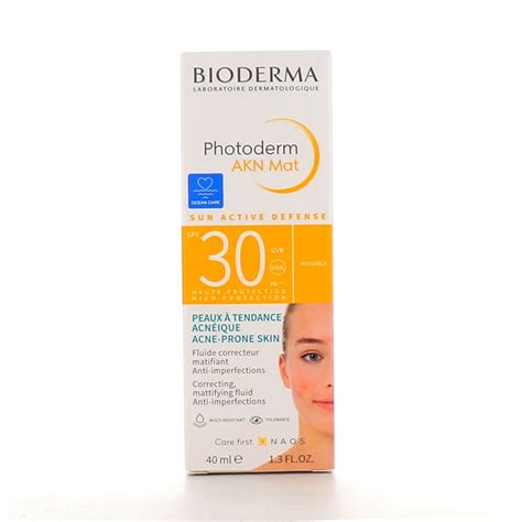 Photoderm Akn Mat Fluide Spf30 40ml Bioderma