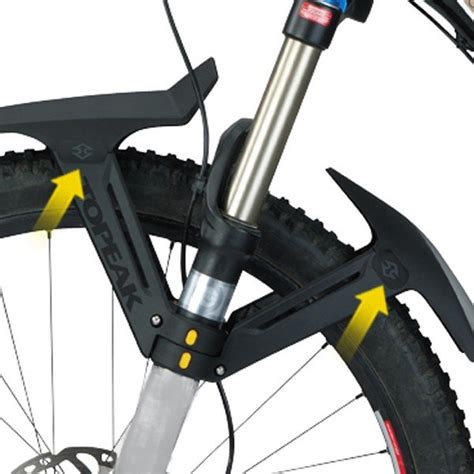 Велосипедные крылья Topeak DEFENDER XC1+XC11 29 Черный TC9637-BM ...