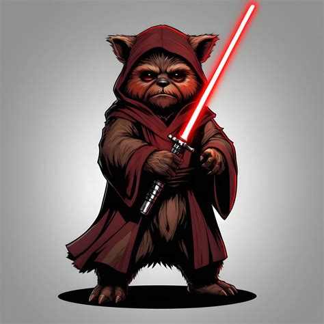 Sith Ewok 001 by HumblyMyBrain on DeviantArt