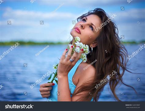 Fashion Portrait Beautiful Sexy Female Brunette Stock Photo Shutterstock