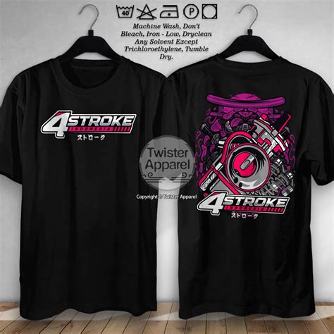 Jual Kaos 4 Stroke Indonesia Karburator Baju Racing Otomotif CB GL