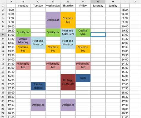 Tableaux de planification Pour 1 à 10 employés tableau planning