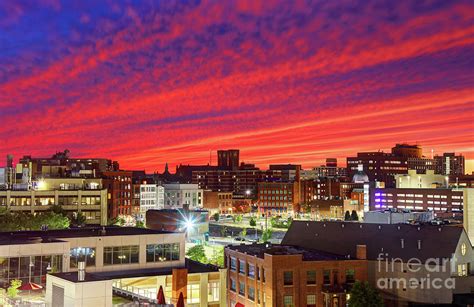 Providence Sunset By Denis Tangney Jr