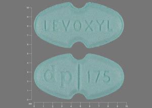 LEVOXYL dp 175 Pill Blue Oval - Pill Identifier