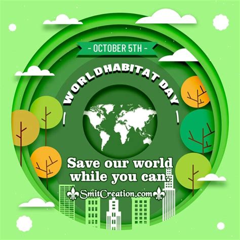 World Habitat Day Quotes, Messages, Slogans, Wishes Images ...