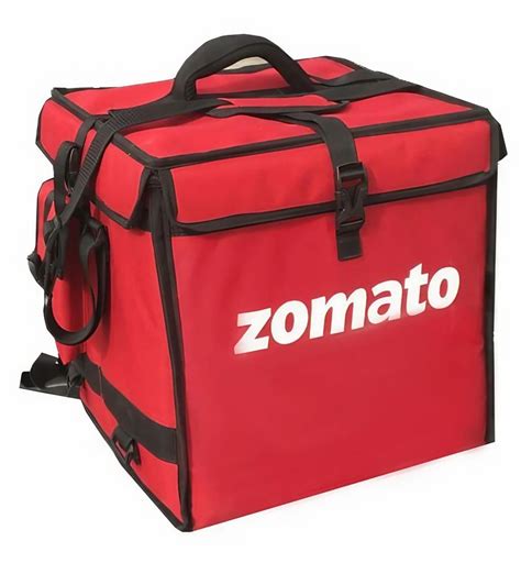 Red Matty Zomato Food Delivery Bag Model Name Number G Bag Size