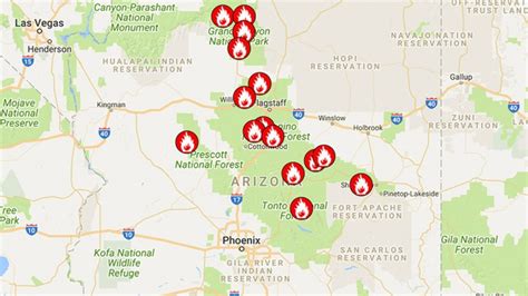 Wildfires In Arizona See Where Fires Are Burning Across State Abc