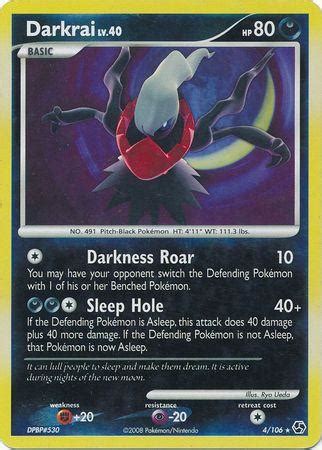 Darkrai Reverse Holo Prices Pokemon Great Encounters Pokemon Cards