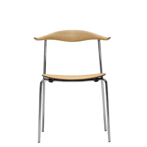 Carl Hansen S N Sedia Ch T Rovere Olio Acciaio Inossidabile