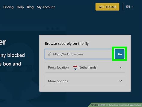 6 Ways To Access Blocked Websites Wikihow