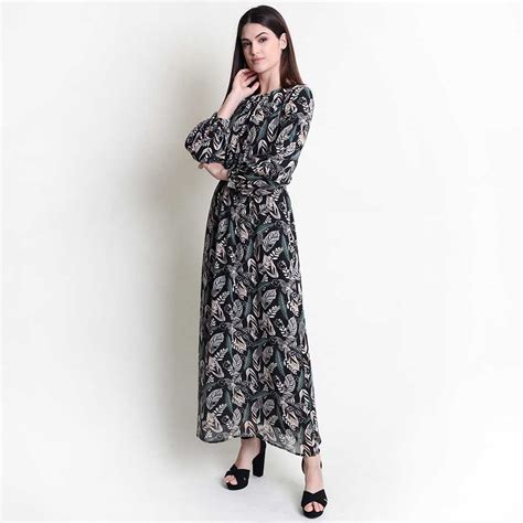 Nicole Exclusives Floral Printed Maxi Dress- 4 Color