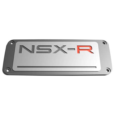 Nsx Type R Legacy Edition Personalized Plaque Mita Motorsports Nsx