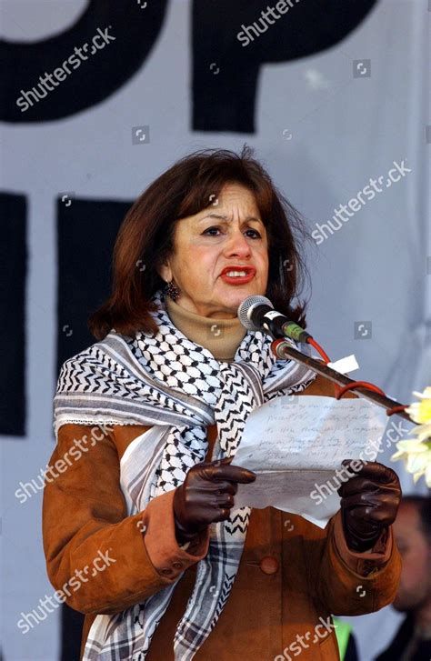 Ghada Karmi Palastine Solidarity Editorial Stock Photo - Stock Image ...