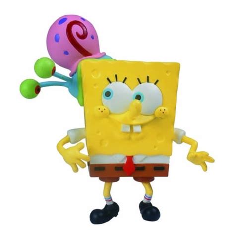 Spongebob Squarepants Mini Figure World Series 1 Spongebob With Gary 1 Unit Frys Food Stores