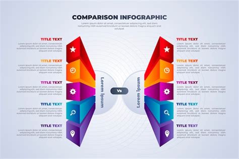 Free comparison infographic template - sustainableDer