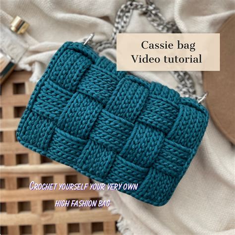 Crochet Bag Pattern Video Tutorial Step by Step Pattern - Etsy