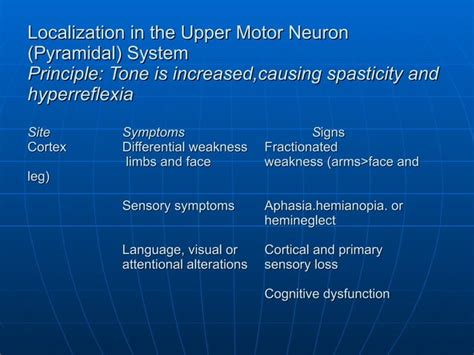 Localization In Clinical Neurology | PPT 