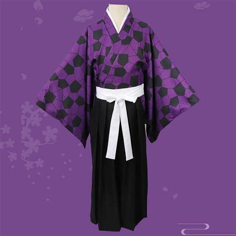 Anime Comic Demon Slayer Kimetsu No Yaiba Cosplay Costumes Kokushibou