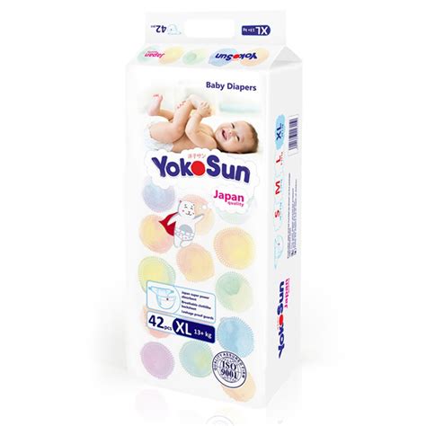 YokoSun Подгузники (подгузники, 42 шт, размер XL) - цена, купить онлайн ...