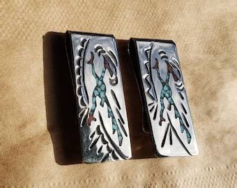 Turquoise Money Clips - Etsy