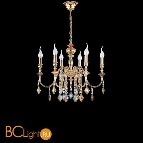 Купить люстру Crystal lux Mercedes MERCEDES SP6+6 GOLD/COLOR с ...