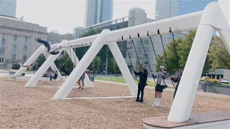 Musical Swings Open In Downtown Oklahoma City