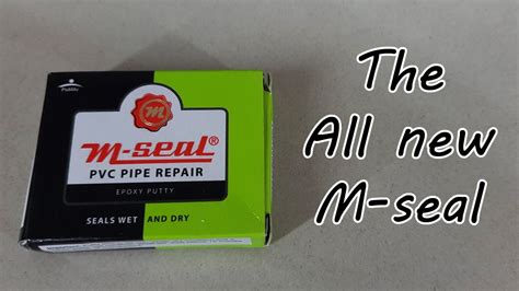 The All New M Seal For Pvc Pipe Repairs And Diy हिंदी मै Its