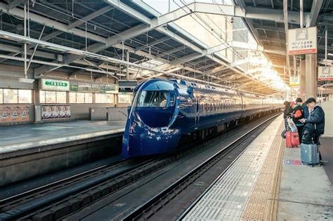 Premium Photo | Nankai line airport express train line from kansai ...