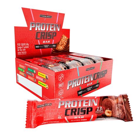 Crisp Bar Trufa De Avela 12 Unidades Integralmedica Shopee Brasil