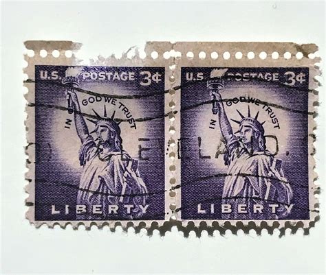 Cent Statue Of Liberty Stamp Values Mavin