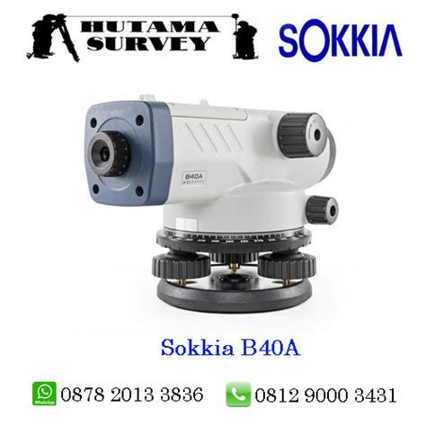 Jual Waterpass Sokkia B40A Automatic Level Sokkia B40 A Garansi 1