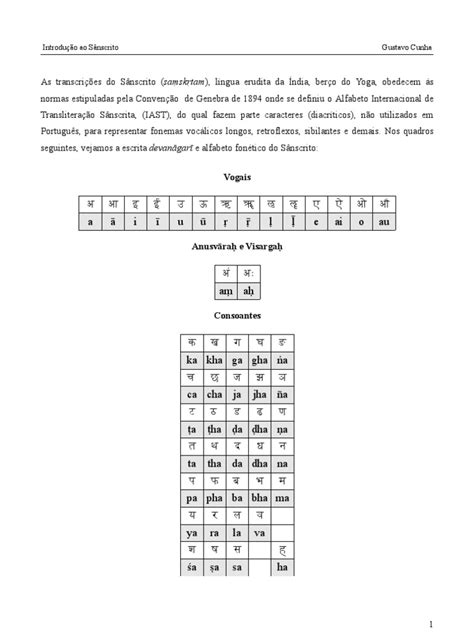 PDF Sânscrito Silabário DOKUMEN TIPS