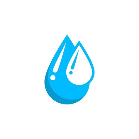 Water Drop Water Icon Water Drop Vector Illustration Water Symbol