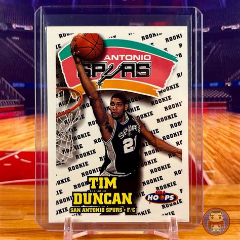 Nba Cards Tim Duncan Skybox Nba Hoops Rookie Card Rc