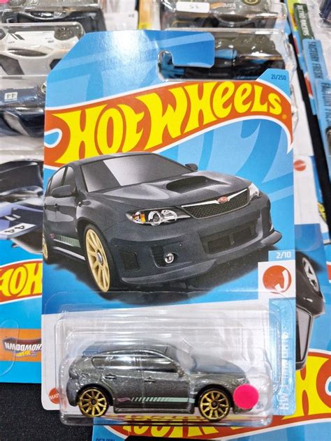Hot Wheels Subaru WRX STI Grey Hobbies Toys Toys Games On Carousell