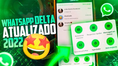 CHEGOU MELHOR WHATSAPP DELTA ATUALIZADO 2022 MUITAS FUNÇÕES